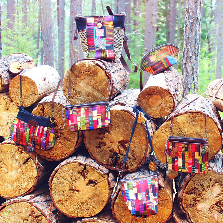 Handmade tribal ethnic textile creations
