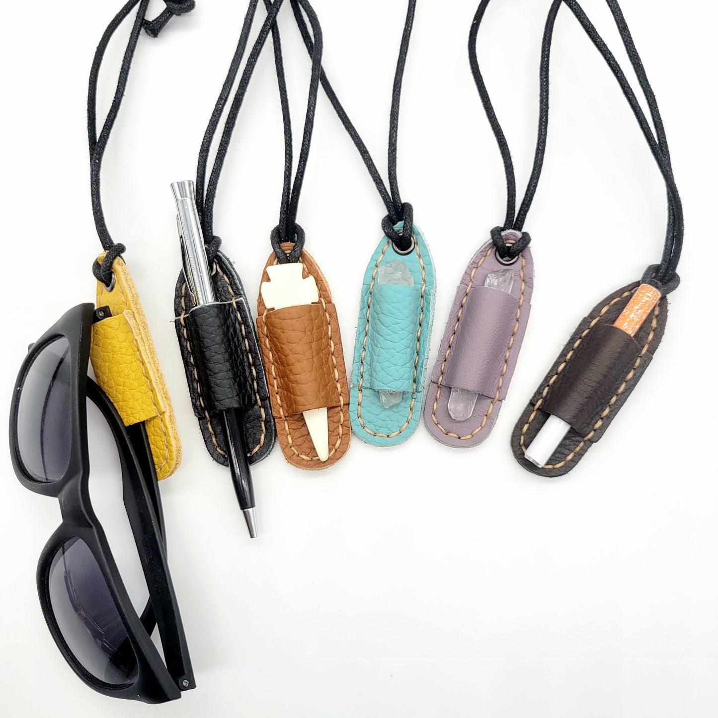 Gemstone Crystal holder / pen/ glasses Holder/ Necklace