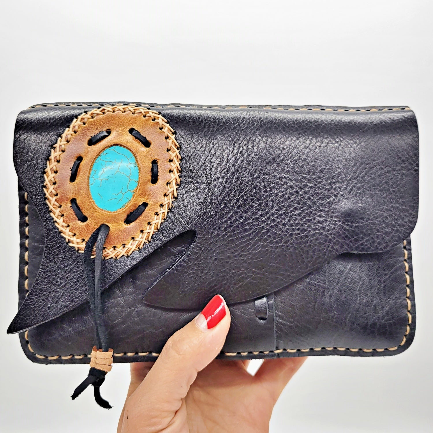 Handmade Crossbody Pouch / Purse with outlets Wallet