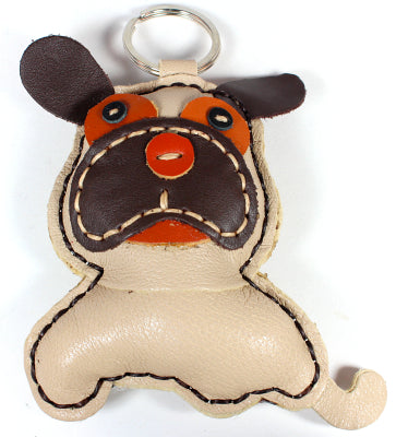 Handmade Leather animal keychains