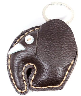 Handmade Leather animal keychains