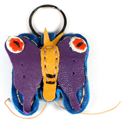 Handmade Leather animal keychains
