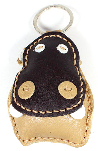 Handmade Leather animal keychains