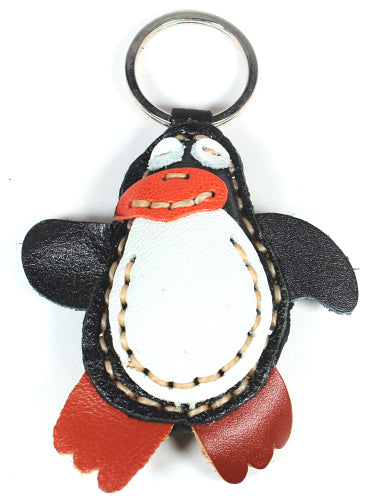 Handmade Leather animal keychains