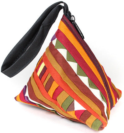 HANDMADE LISU HILL TRIBE PYRAMID COIN PURSE - Atlas Goods