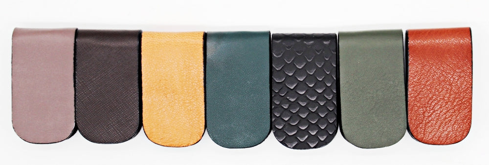 Handmade genuine Leather Money Clip(6 pack/ $10 ea.)