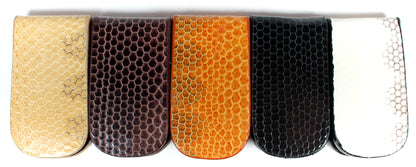 Handmade Genuine Snake Skin Leather Money Clip(6 pack/$12.5 ea.)