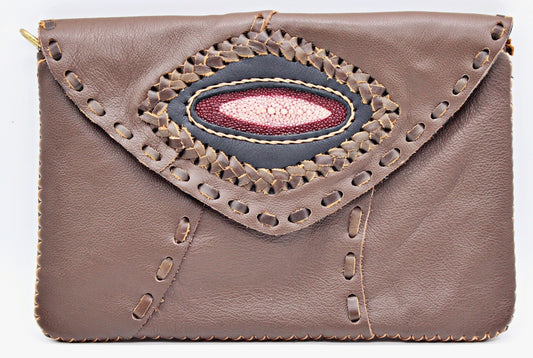 Cowhide Leather Purse – Blush Boutique LLC
