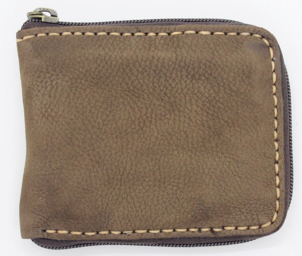 Handmade western genuine leather bifold zipper wallet(4 pack/ $18 ea.)