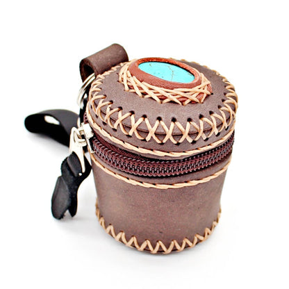 Handmade Western Artisan Coin Purse with stone/ Stash Pouch(6 pack/ $10 each)
