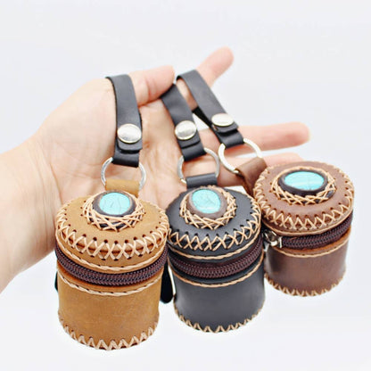 Handmade Western Artisan Coin Purse with stone/ Stash Pouch(6 pack/ $10 each)