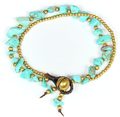 Handmade macrame gemstone bracelets(Happy Bracelet)